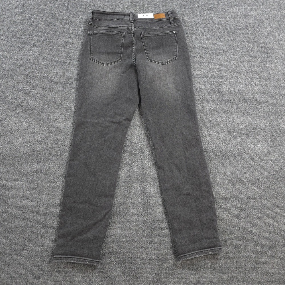 Judy Blue Jeans Womens 5/27 Black Boyfriend Mid Rise Relaxed Stretch Denim NEW - Picture 13 of 14